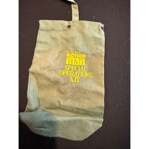 Palitoy Action Man Special Operations Kit Canvas‎ Bag Vintage 1970s